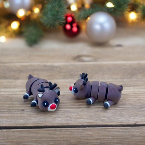 Rénszarvas - Hűtőmágnes