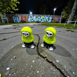 Melegítős Csontváz