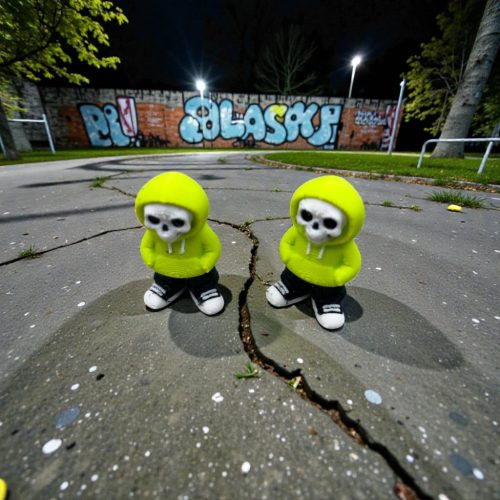 Melegítős Csontváz