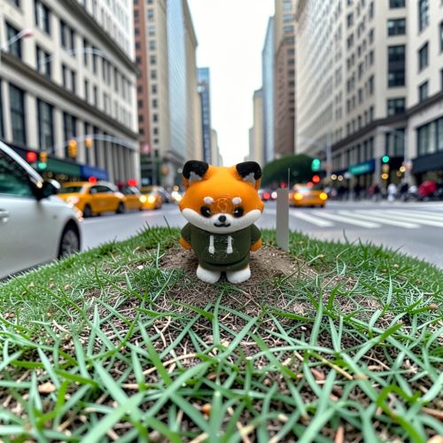 Melegítős Róka - Mini