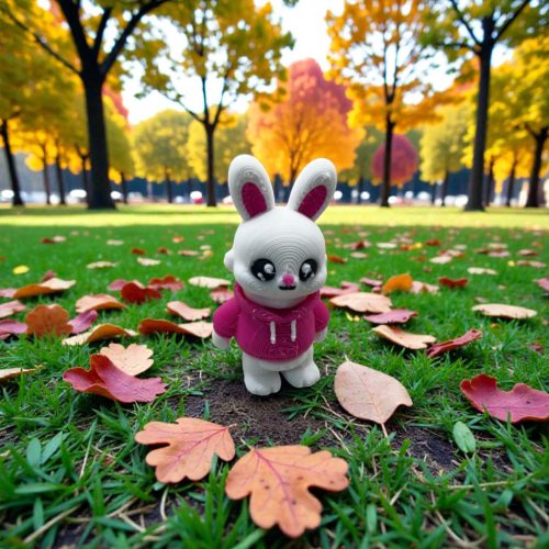 Melegítős Nyuszi - Mini