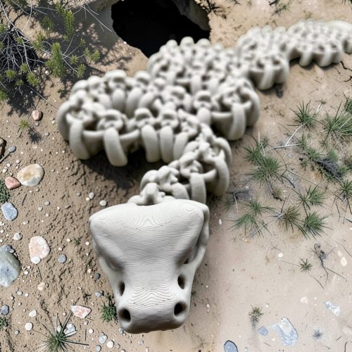 Kígyó Csontváz - Kicsi