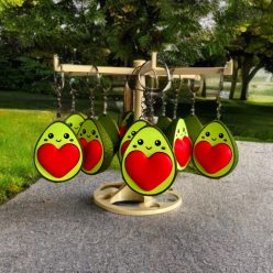 Avokádó szív maggal